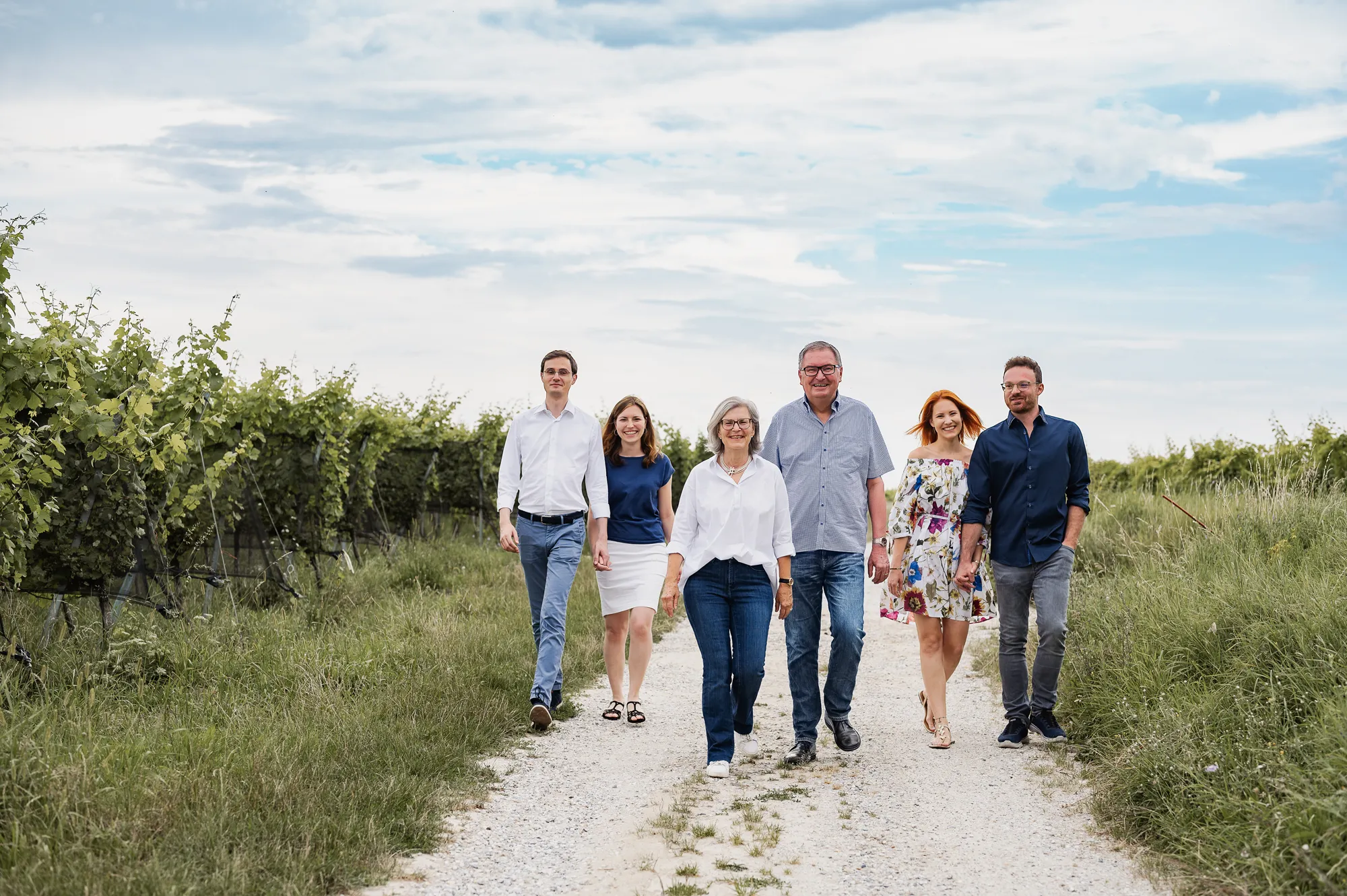 Familienportrait in der Natur der Wachau